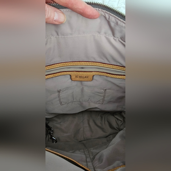 MZ Wallace Metro Quatro Tote In Mercury EUC - Picture 5 of 12